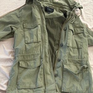 J. Crew Olive Utility Jacket
